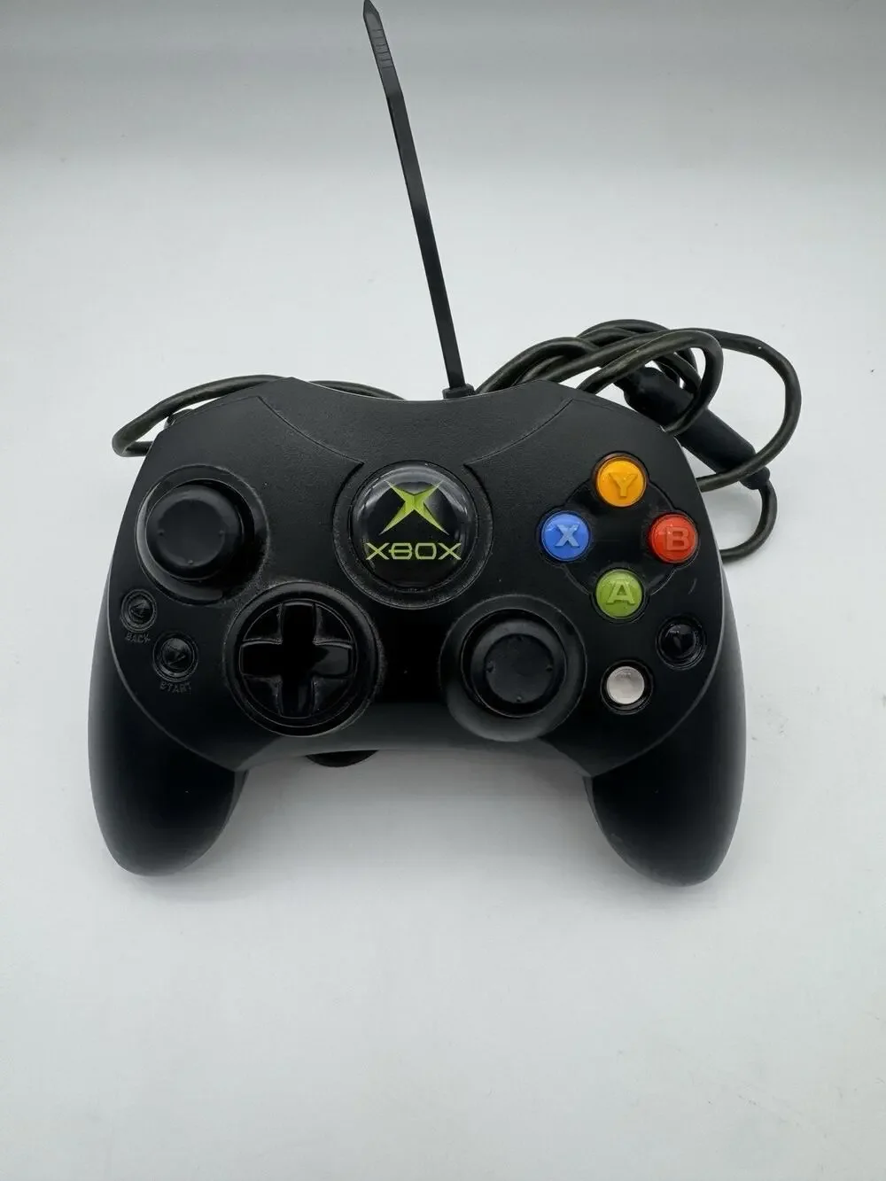 Genuine Microsoft (X08-69873) Black Wired Game Controller S For Xbox Console